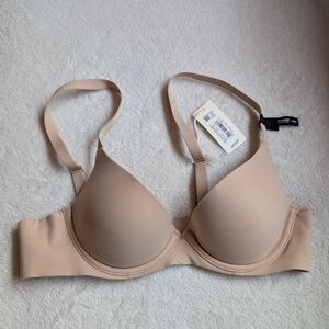 Aerie Plunging Nude Pullover Bra